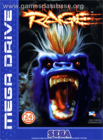 Cover Primal Rage for Genesis - Mega Drive